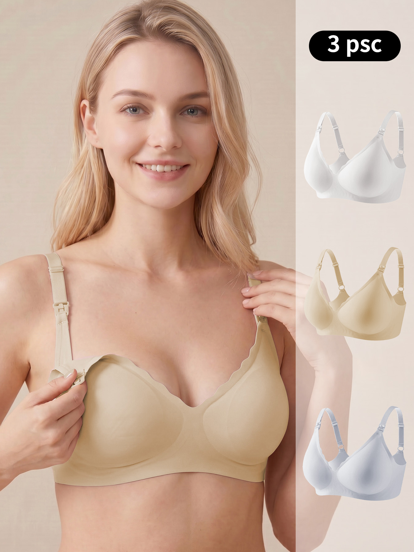 Maternity Nursing Bra 3-Pack W - Multi Pack Underwear review and price