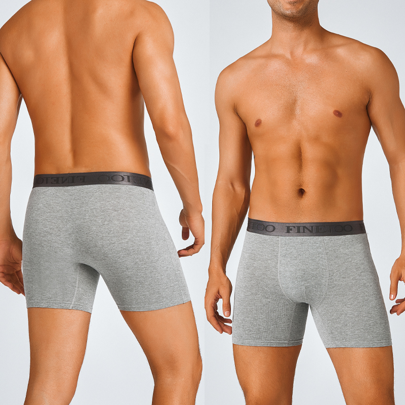 2pcs Cotton Long Boxers For Me - Boxer Brief Pack Cotton review and price