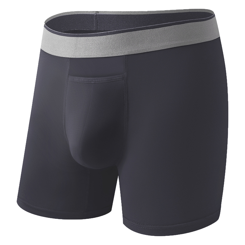 1pc Men Long Leg Shorts Soft U - Bamboo Fiber Trunk review and price