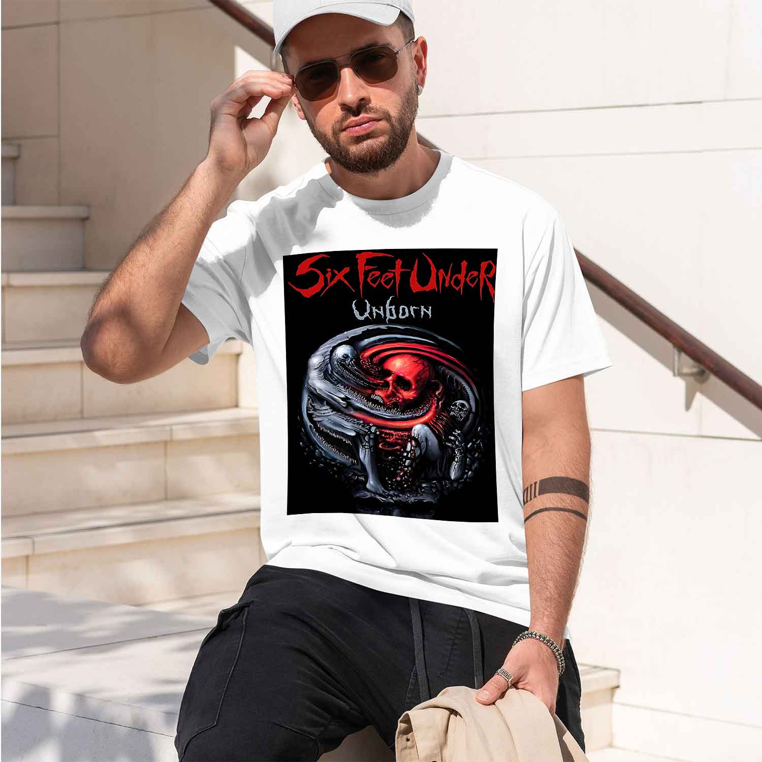 Six Feet Under – Unborn back 2 - Undershirt Crew Neck review and price