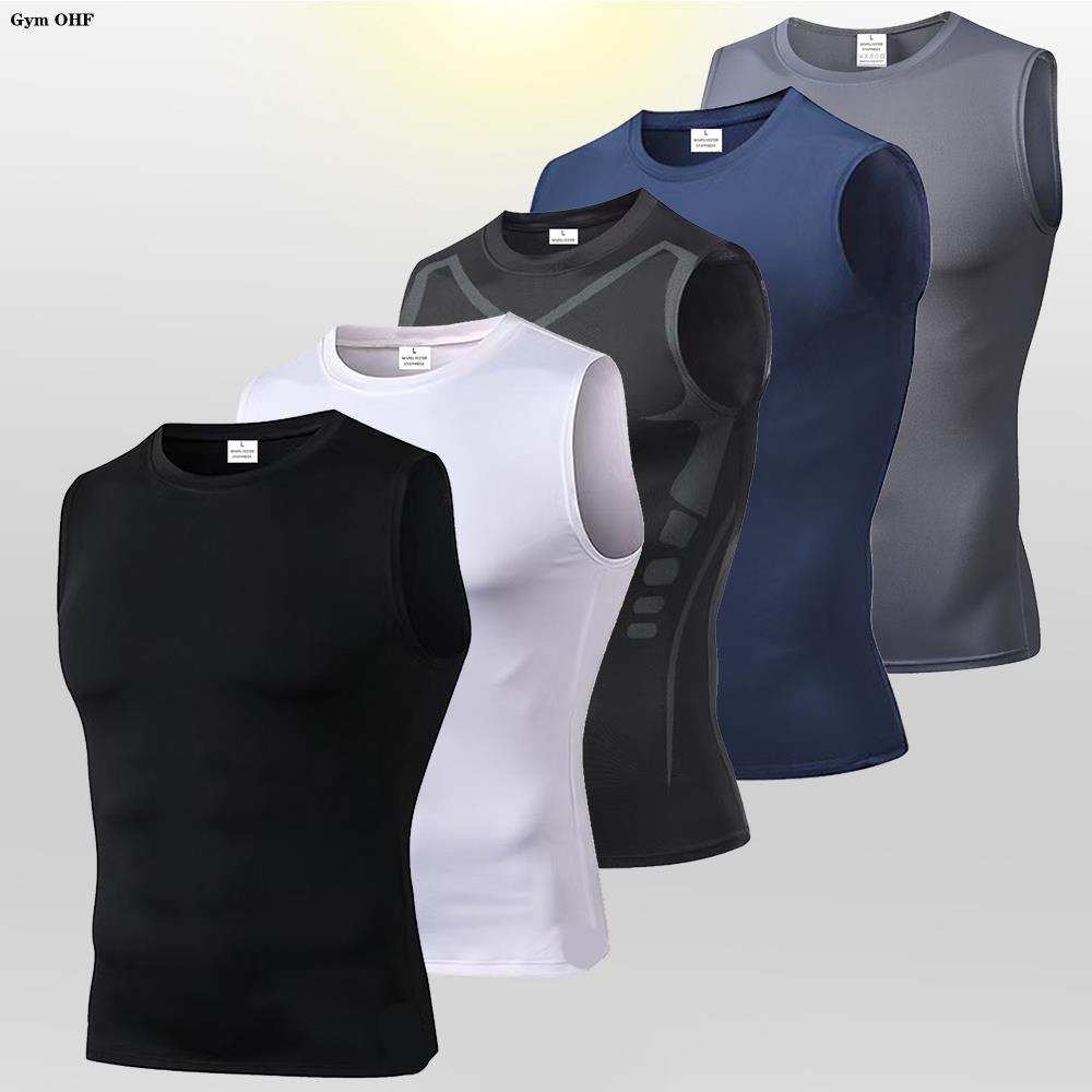 Men's Compression Tank Tops Gy - Sleeveless Undershirt review and price