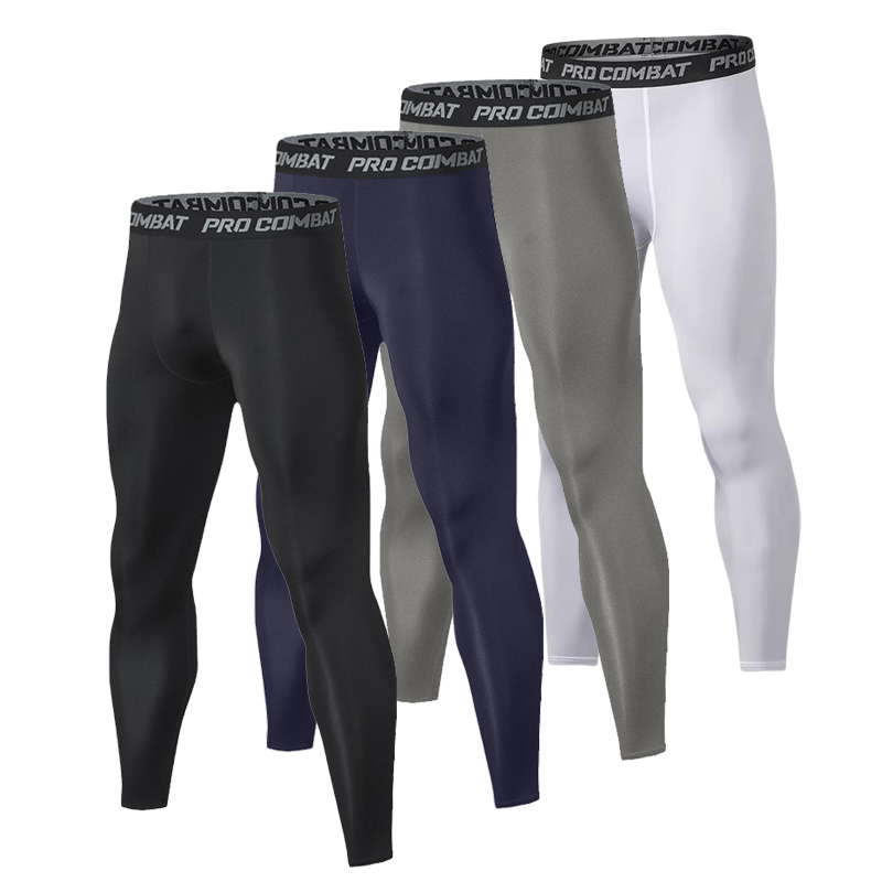 1 Pcs Men's Solid Color Compre - Compression Long Pant review and price