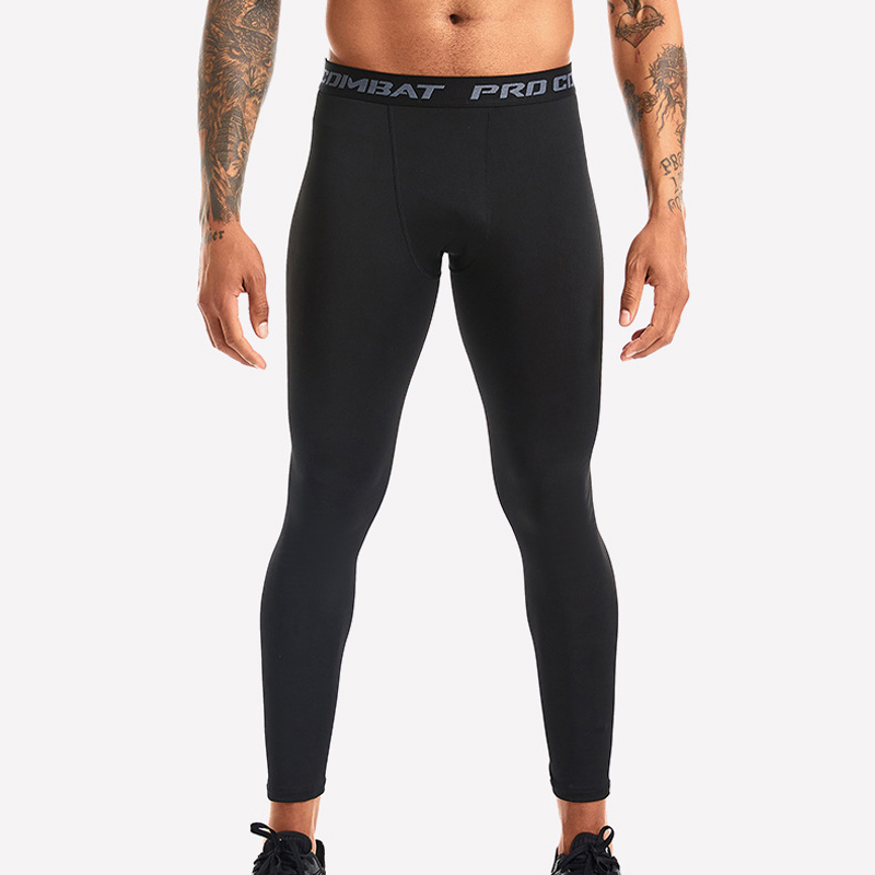 1 Pcs Men's Solid Color Compre - Compression Long Pant review and price