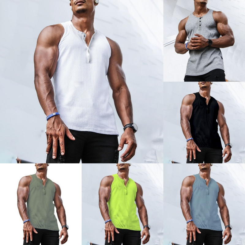 Men’s Ribbed Top Sleeveless He - Undershirt Crew Neck review and price