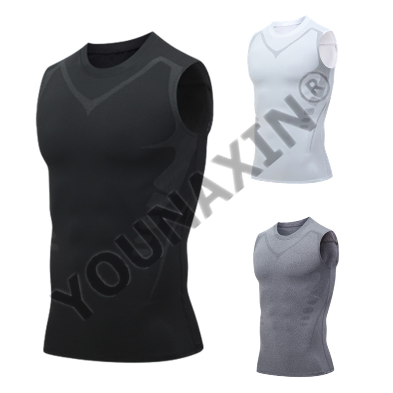 3 Pieces Men's Sleeveless T-Sh - T Shirt Tight Fit review and price